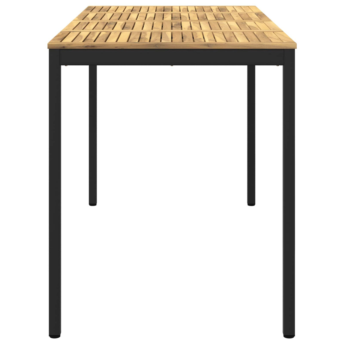 Tuinbar Tafel Wit en zwart 180 x 88,5 x 105 cm