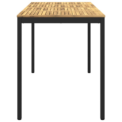 Tuinbar Tafel Wit en zwart 180 x 88,5 x 105 cm