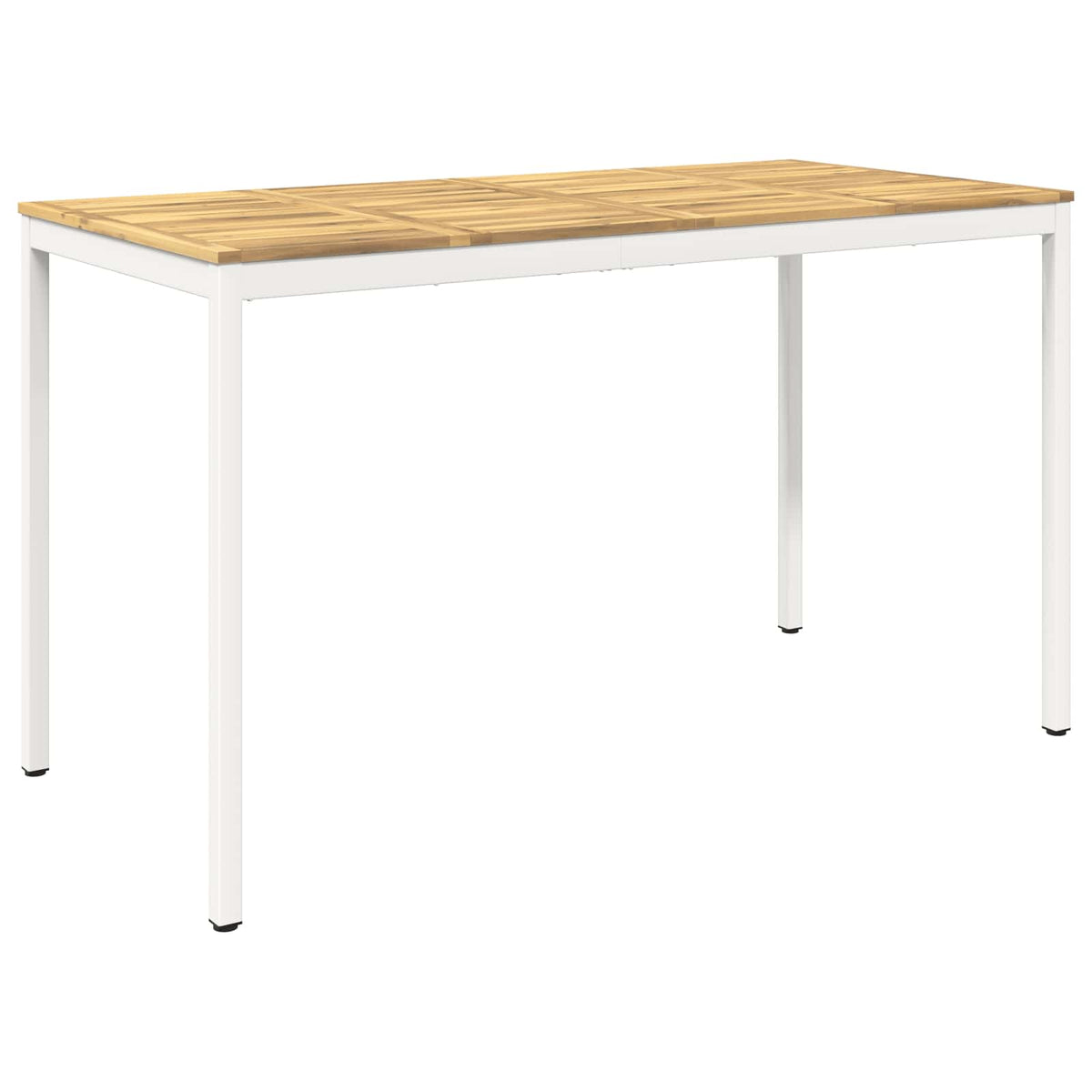 Tuinbar Tafel Wit 180 x 88,5 x 105 cm Massief Acaciahout