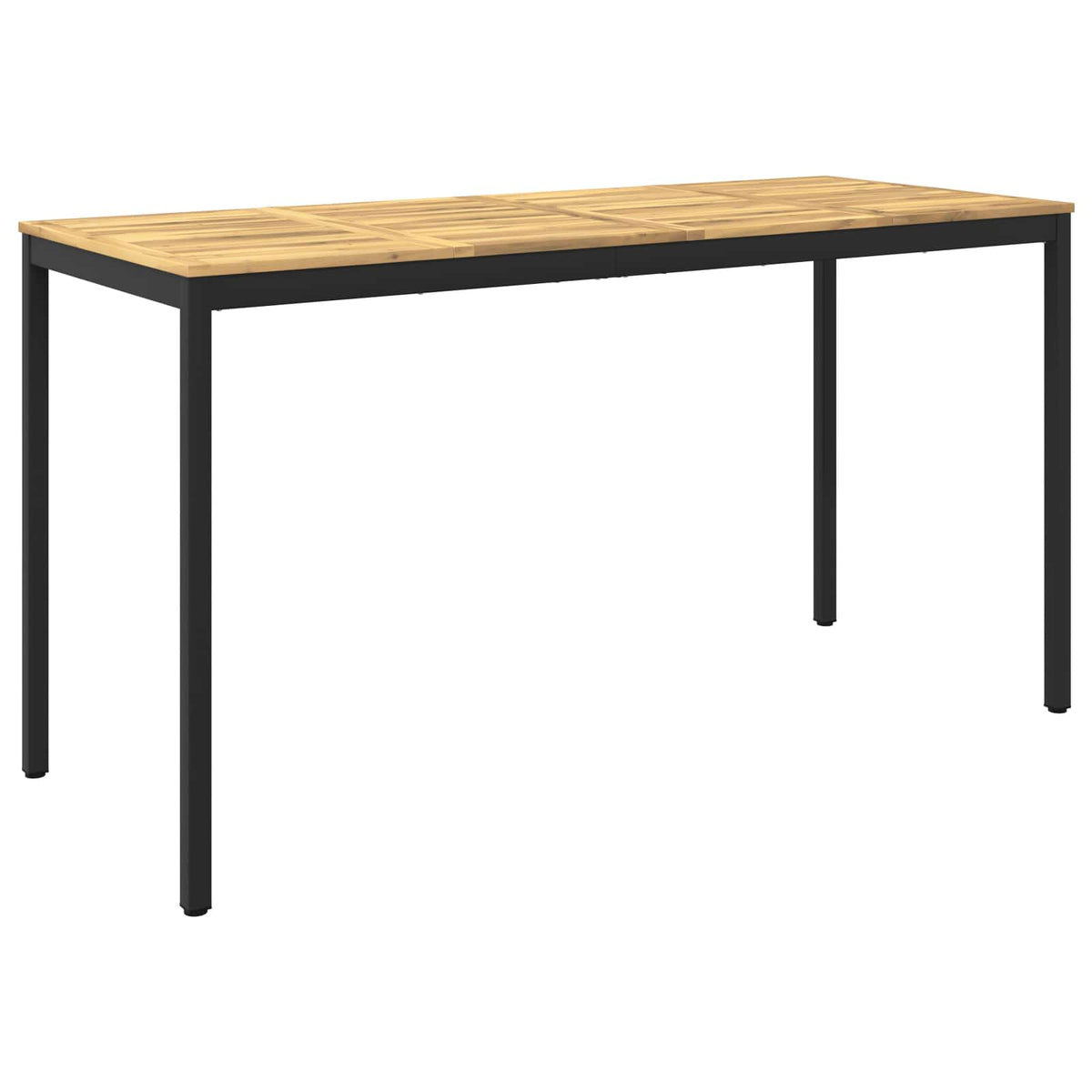 Tuinbar Tafel Wit en zwart 196 x 80,5 x 105 cm