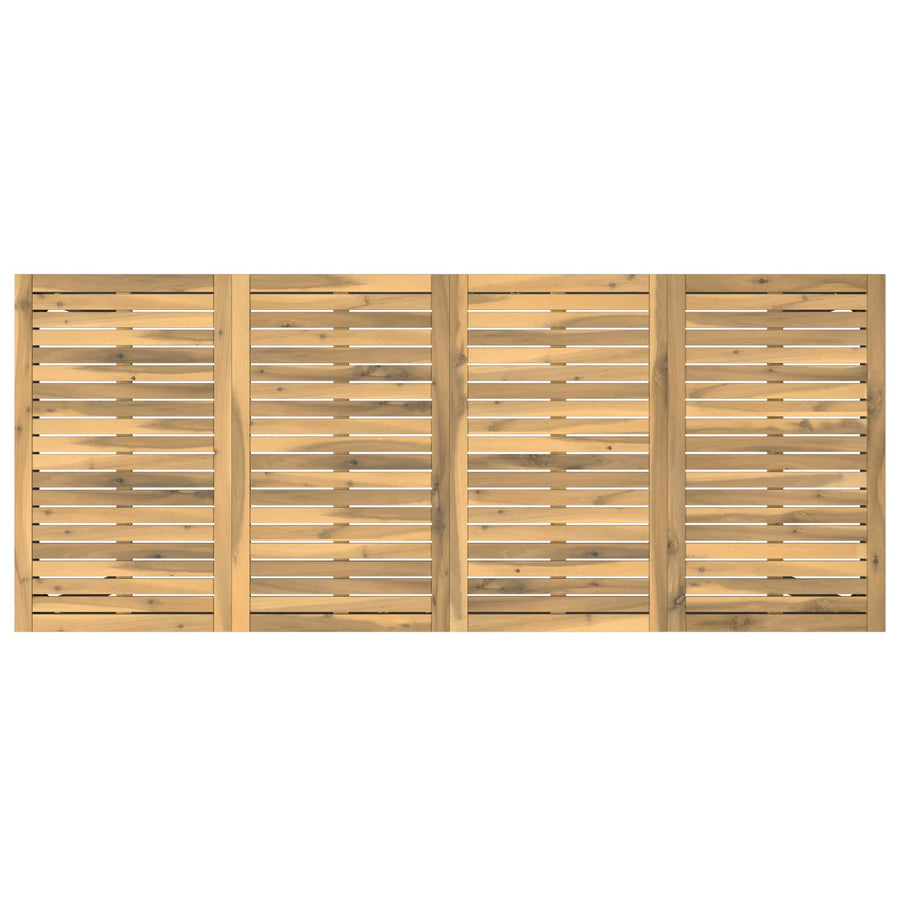 Tuinbar Tafel Wit en zwart 196 x 80,5 x 105 cm