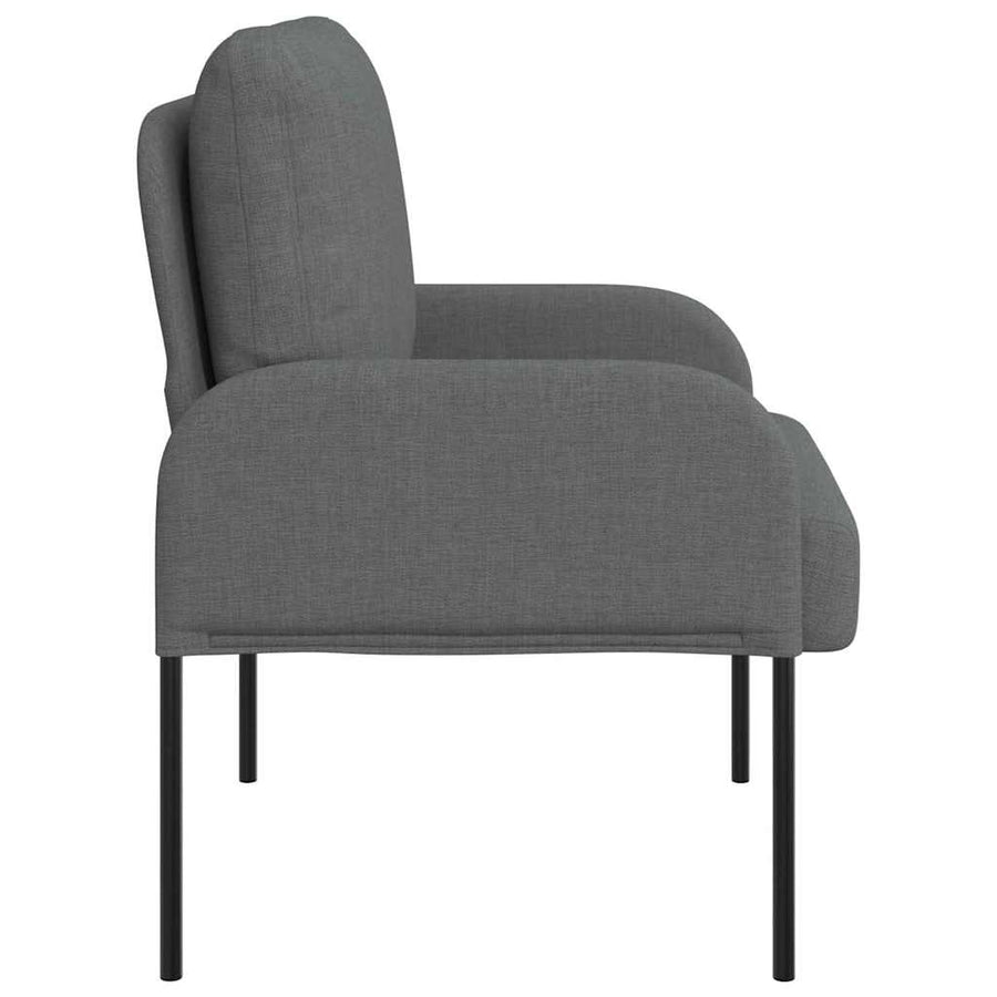 Banken met kussen 55cm Donkergrijs Multiplex
