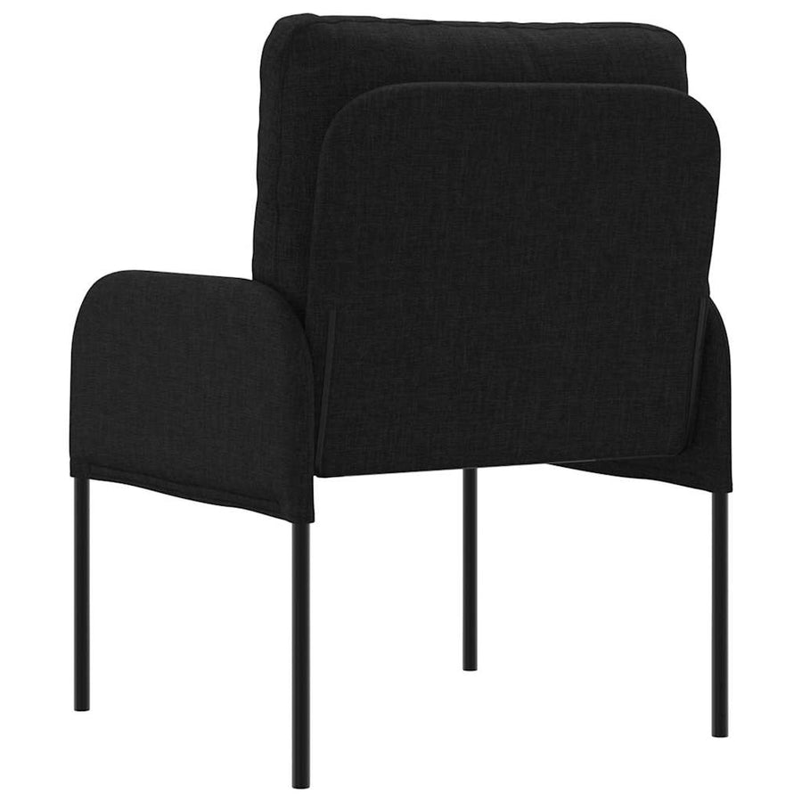 Banken met kussen 55cm Zwart Multiplex