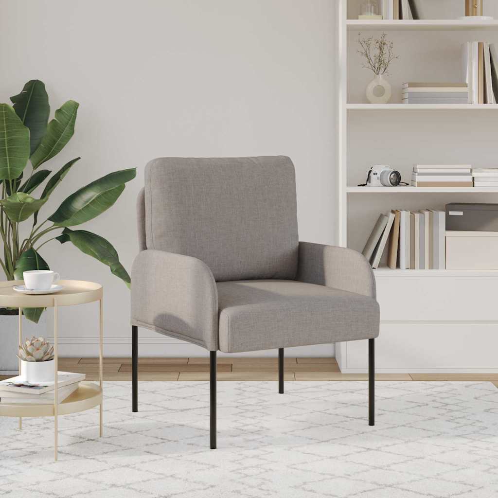 Banken met kussen 55cm Taupe Multiplex