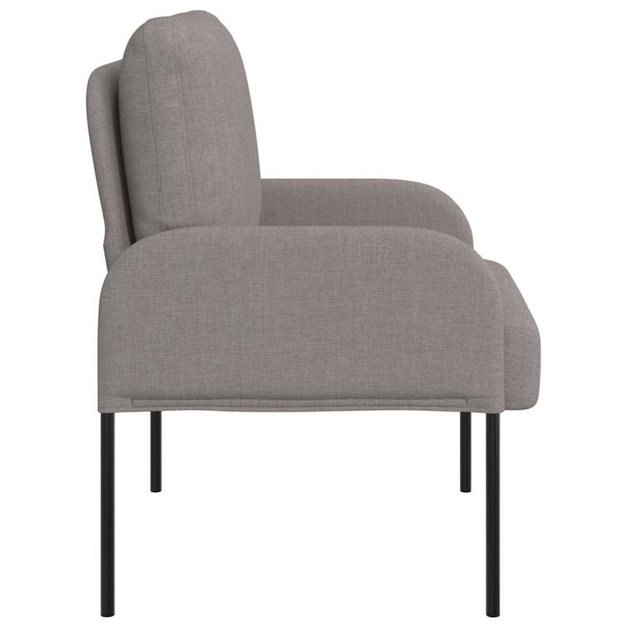 Banken met kussen 55cm Taupe Multiplex