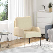 Fauteuil 55 cm crème multiplex