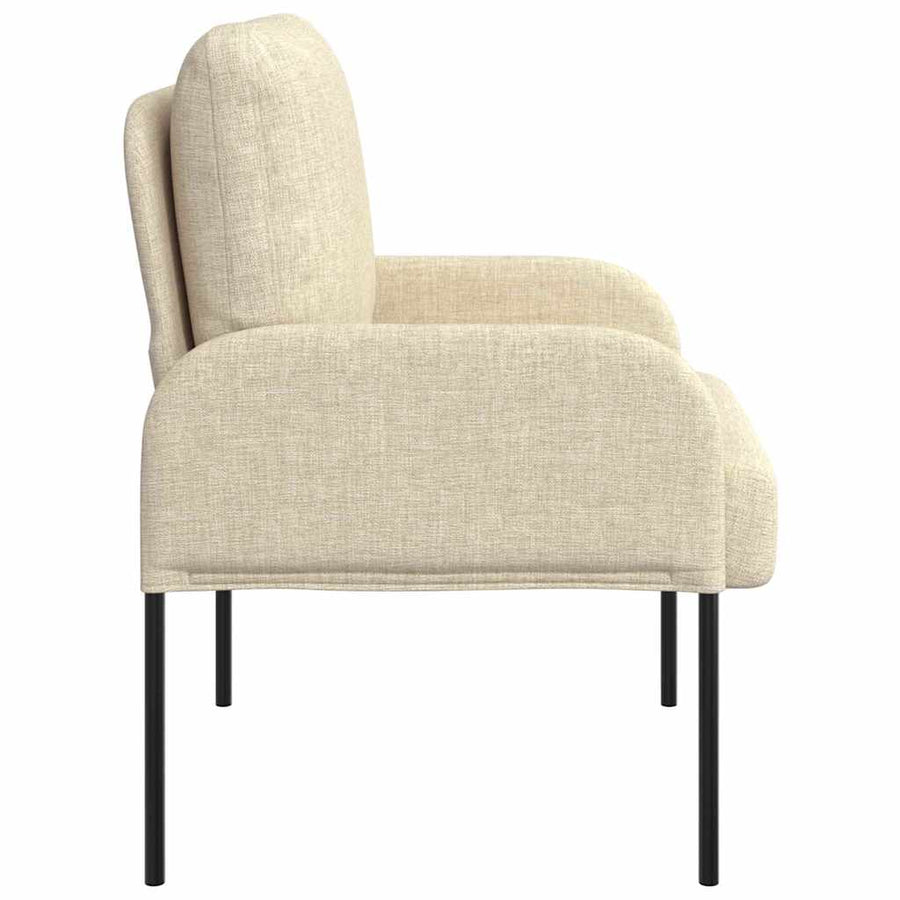 Banken met kussen 55cm Crème Multiplex
