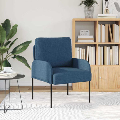 Banken met kussen 55cm Blauw Multiplex