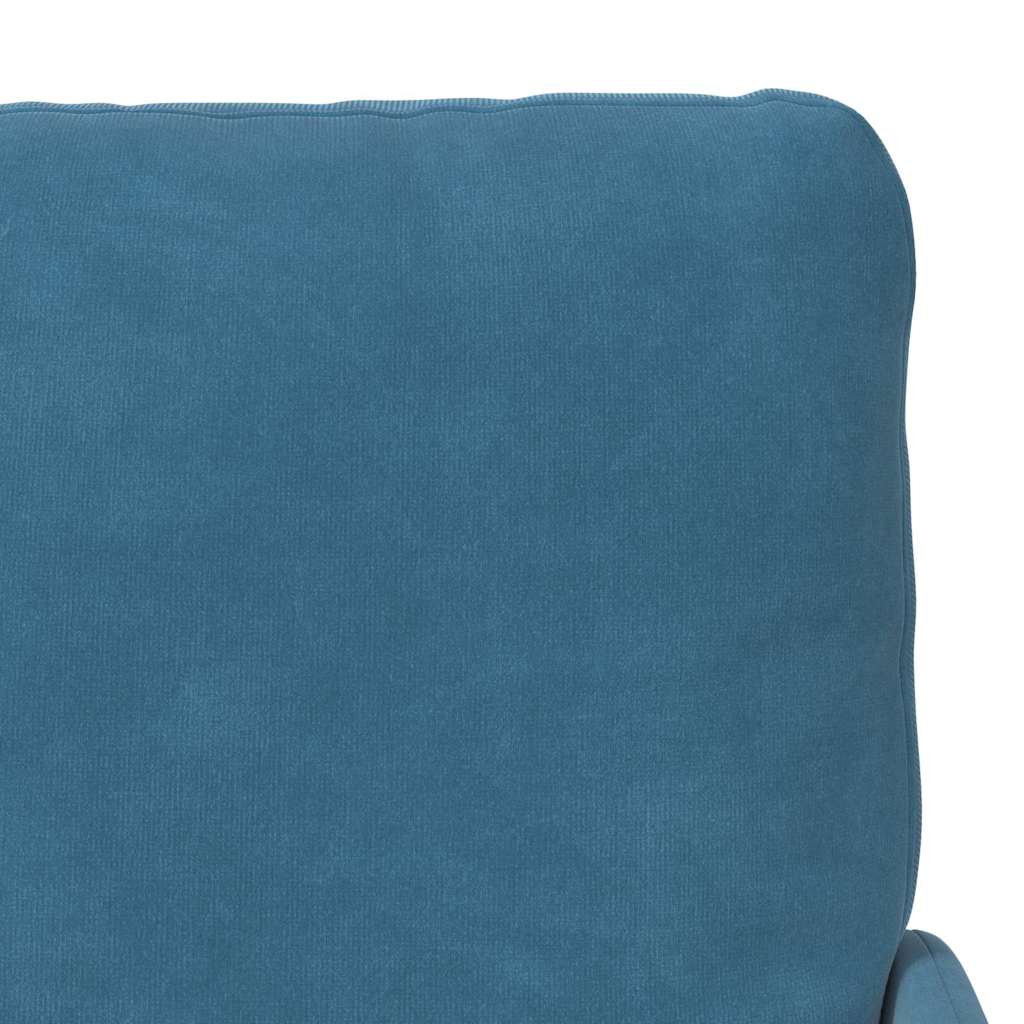 Banken met kussen 55cm Blauw Multiplex
