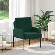 Bank 55 cm zitbreedte donkergroen multiplex