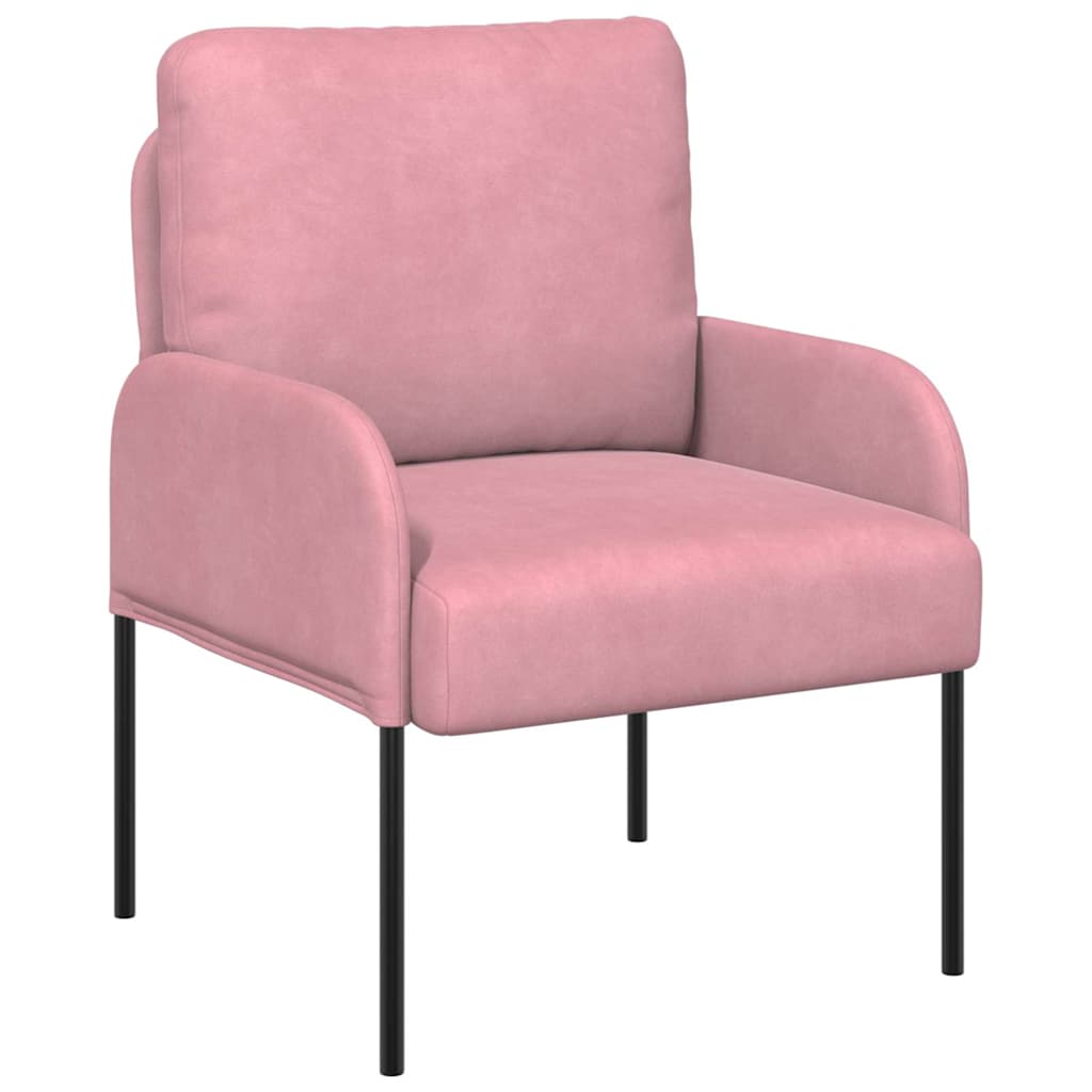 Banken met kussen 55cm Roze Multiplex