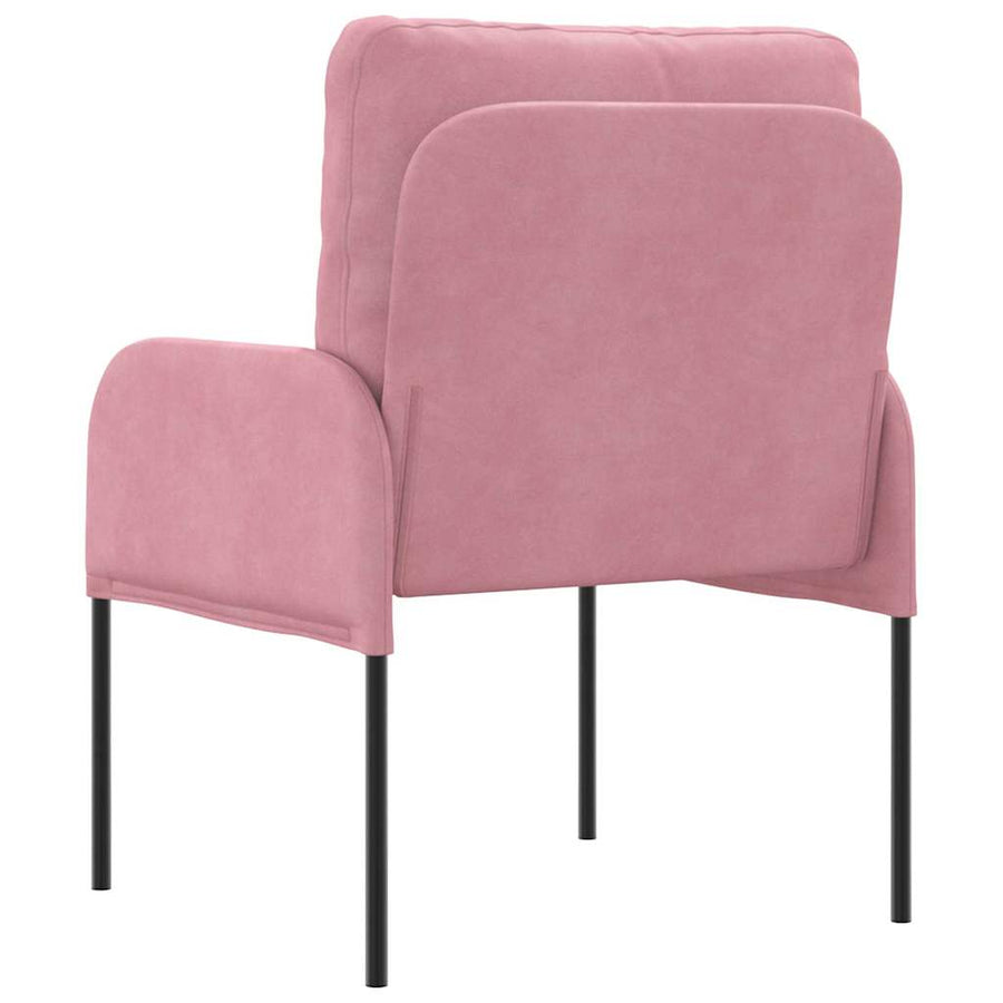 Banken met kussen 55cm Roze Multiplex