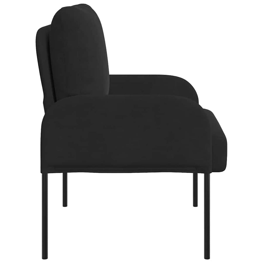 Banken met kussen 55cm Zwart Multiplex