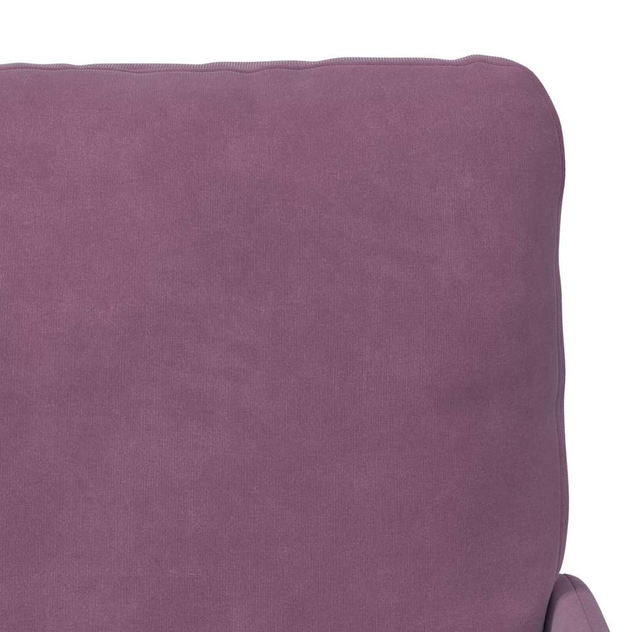 Banken met kussen 55cm Paars Multiplex