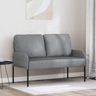 Benches with cushion 110cm Light Grey Plywood
