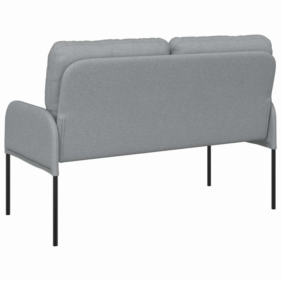 Banken met kussen 110cm Lichtgrijs Multiplex