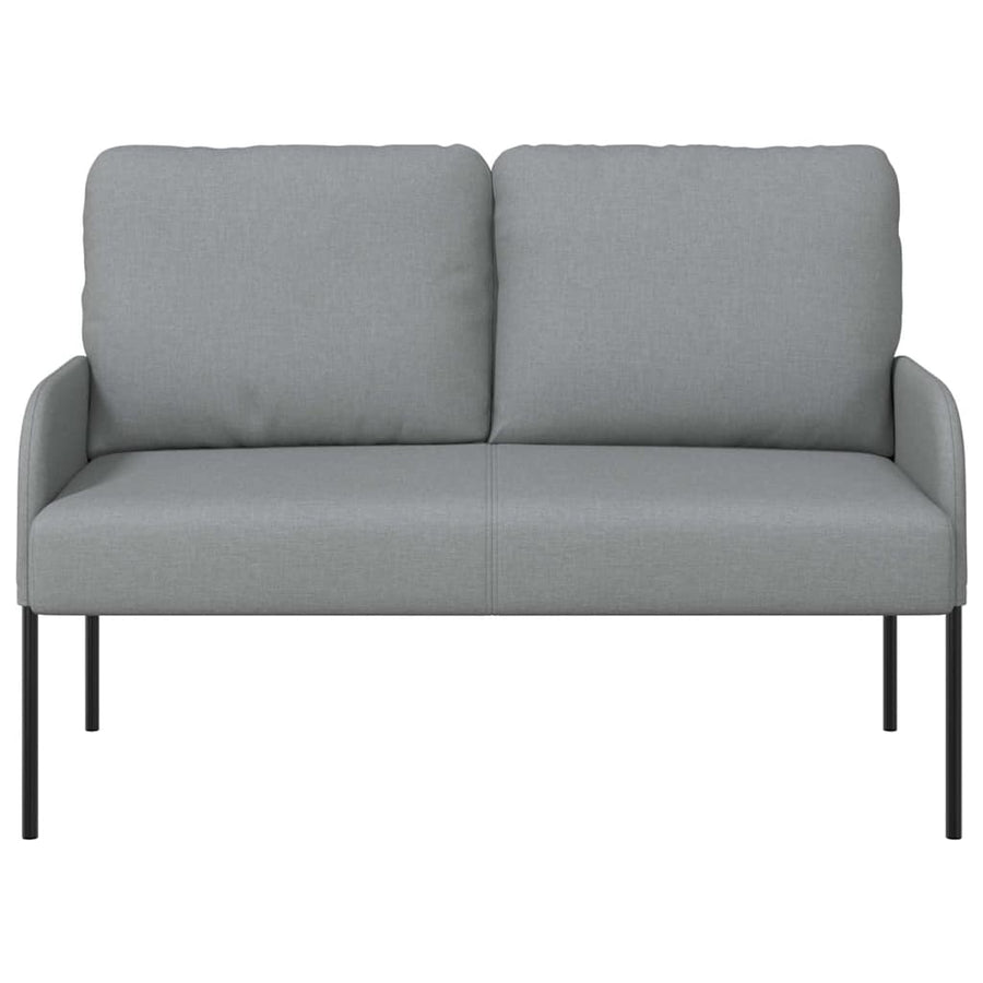 Banken met kussen 110cm Lichtgrijs Multiplex