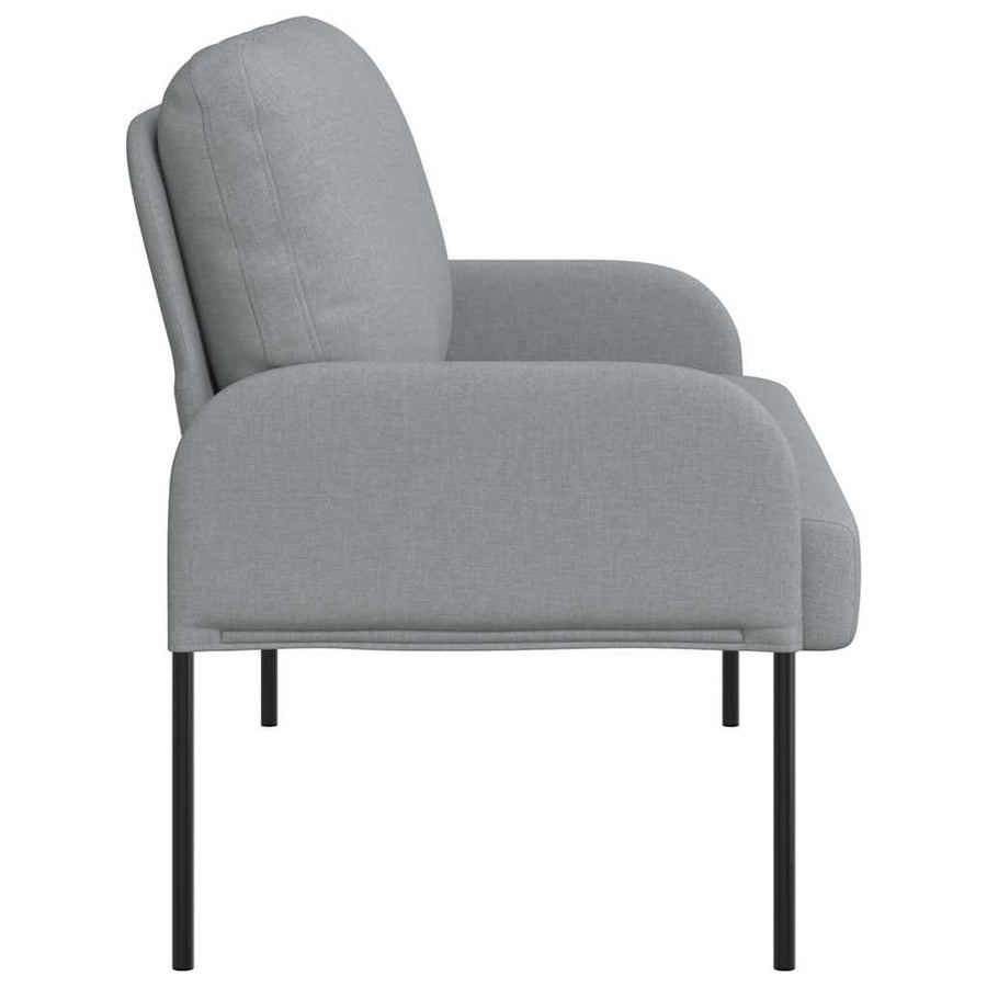 Banken met kussen 110cm Lichtgrijs Multiplex