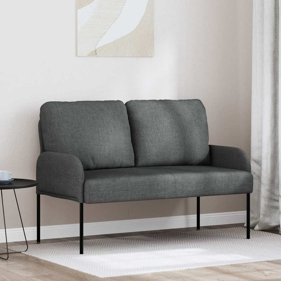 Banken met kussen 110cm Donkergrijs Multiplex