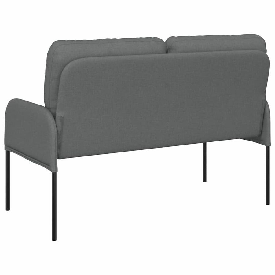 Banken met kussen 110cm Donkergrijs Multiplex