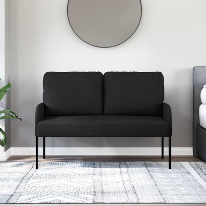 Banken met kussen 110cm Zwart Multiplex