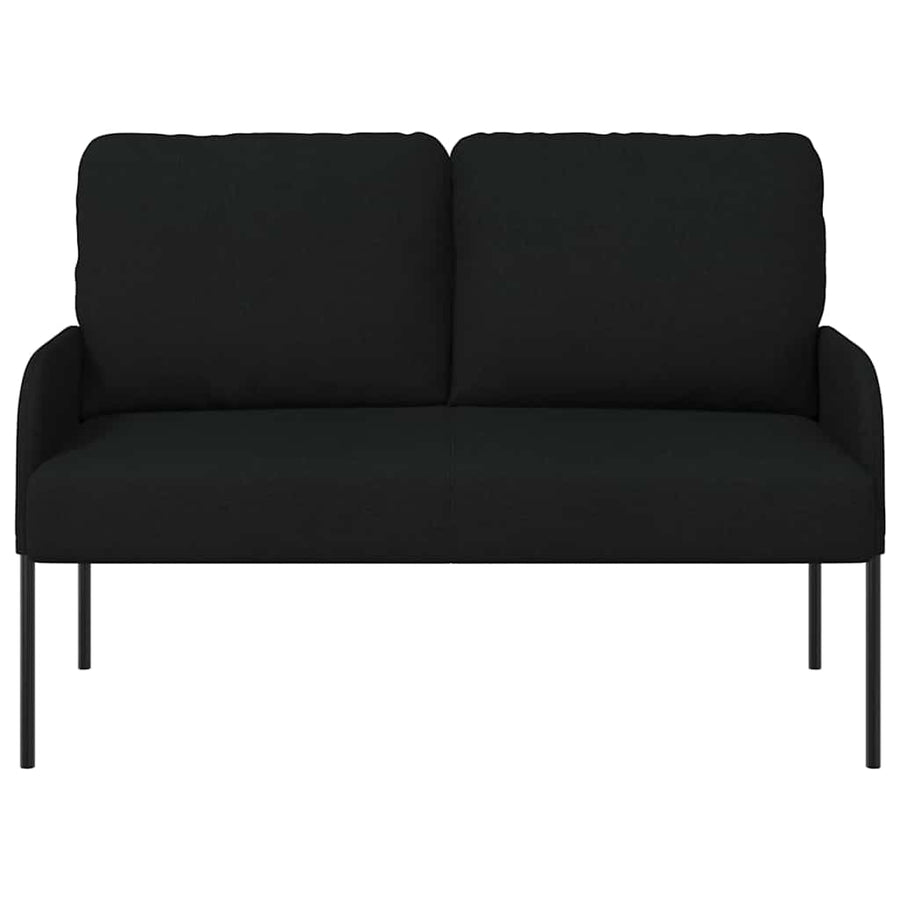Banken met kussen 110cm Zwart Multiplex