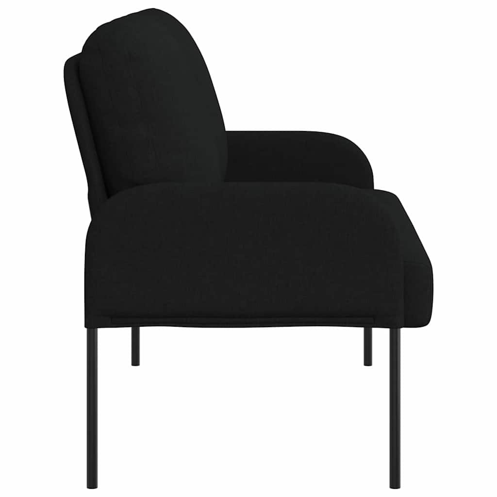 Banken met kussen 110cm Zwart Multiplex