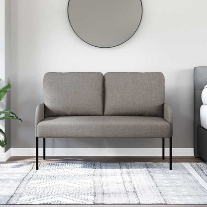Banken met kussen 110cm Taupe Multiplex