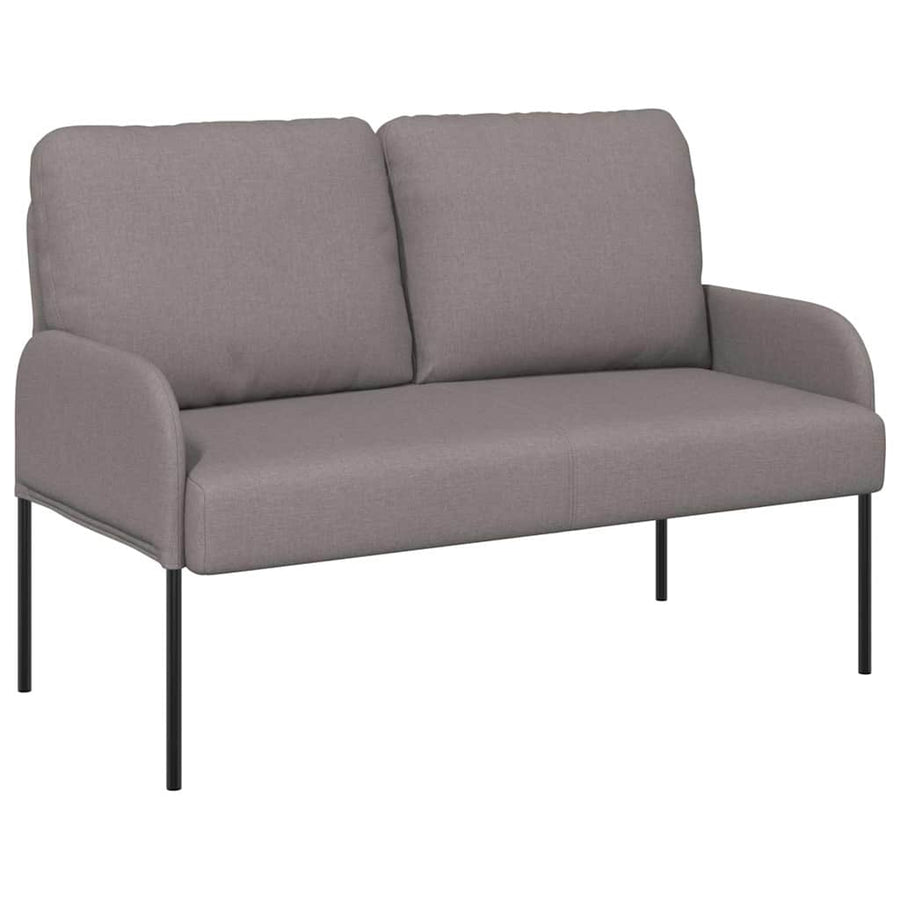 Banken met kussen 110cm Taupe Multiplex