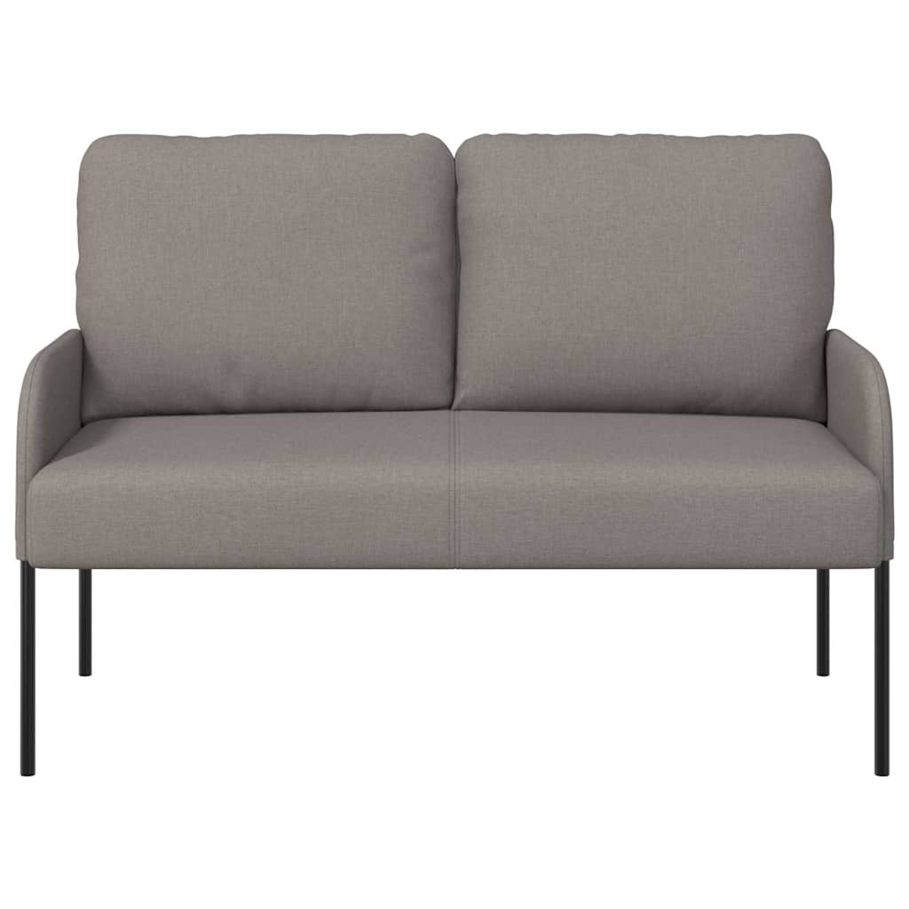 Banken met kussen 110cm Taupe Multiplex