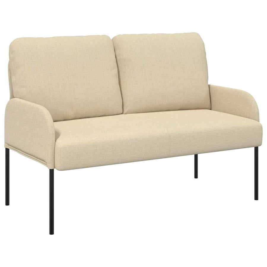Banken met kussen 110cm Crème Multiplex