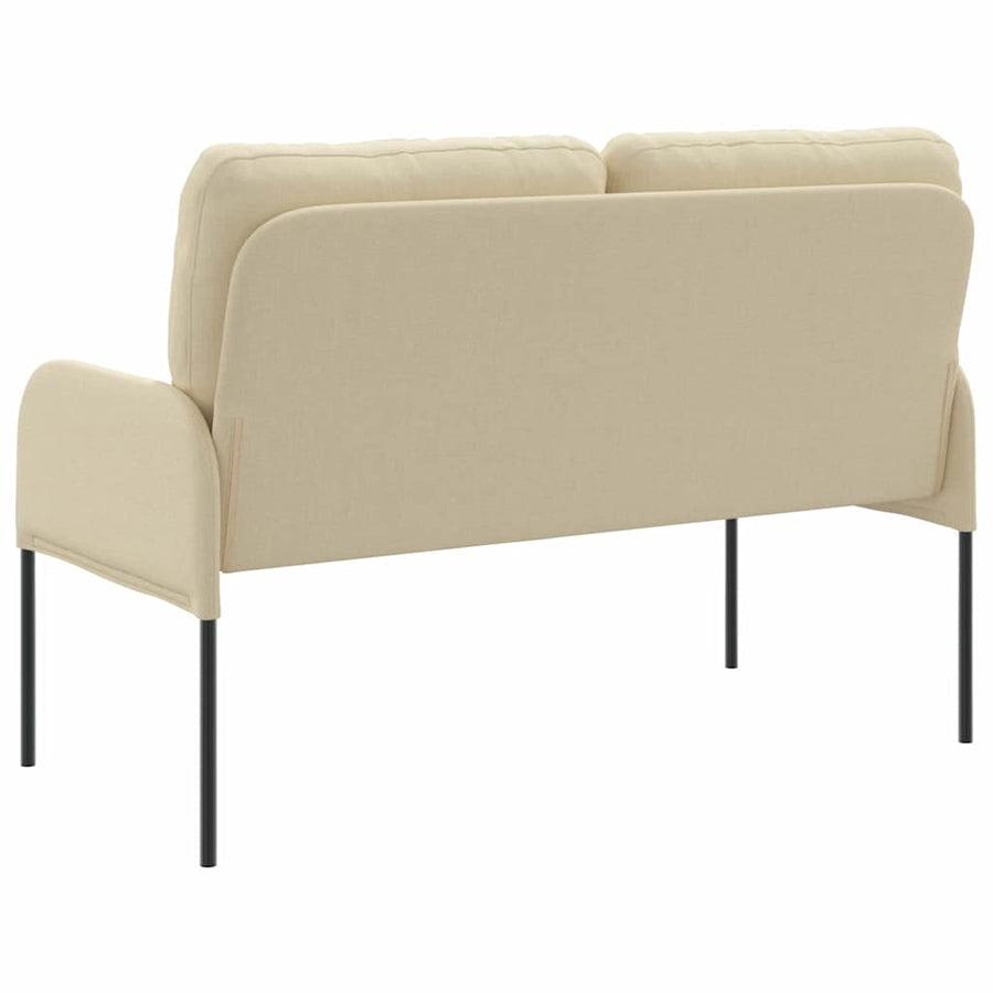 Banken met kussen 110cm Crème Multiplex
