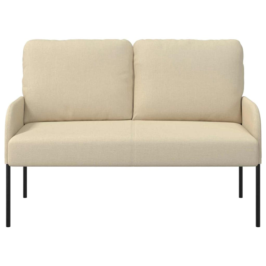 Banken met kussen 110cm Crème Multiplex