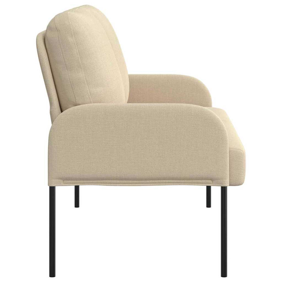 Banken met kussen 110cm Crème Multiplex