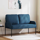 Bank 110 cm blauw multiplex