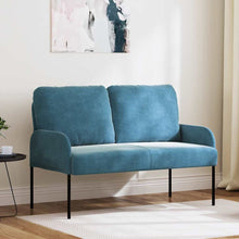 Banken met kussen 110cm Blauw Multiplex