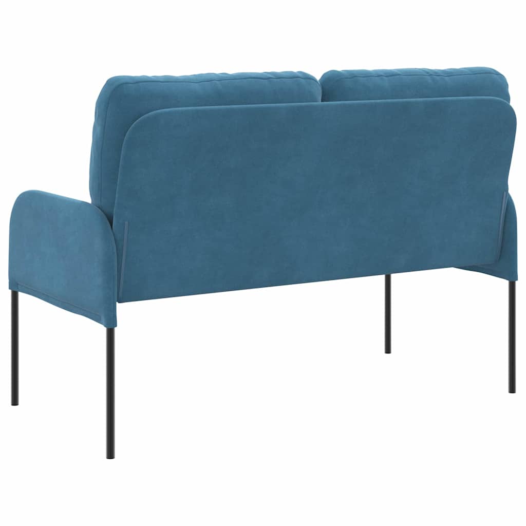 Banken met kussen 110cm Blauw Multiplex