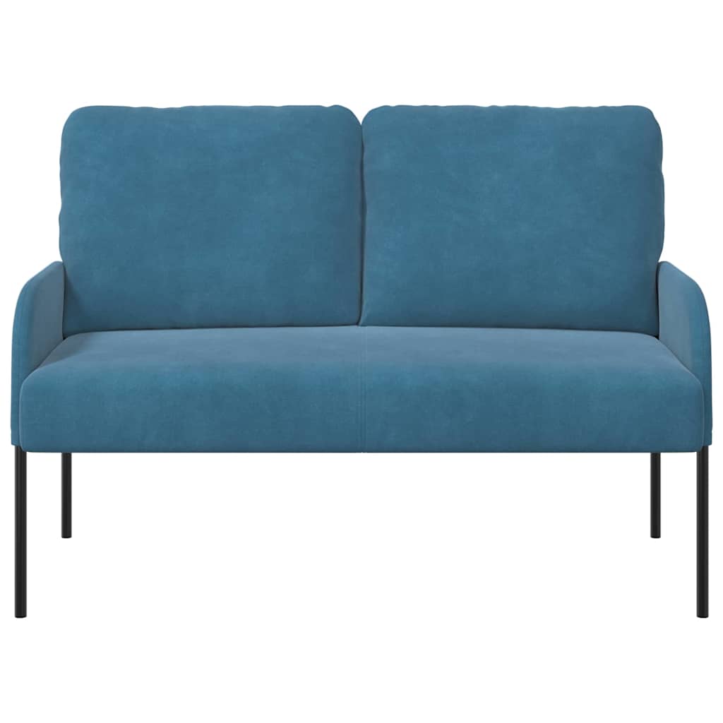 Banken met kussen 110cm Blauw Multiplex