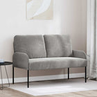 Benches with cushion 110cm Light Grey Plywood