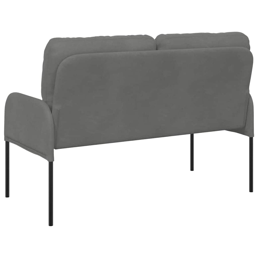 Banken met kussen 110cm Donkergrijs Multiplex