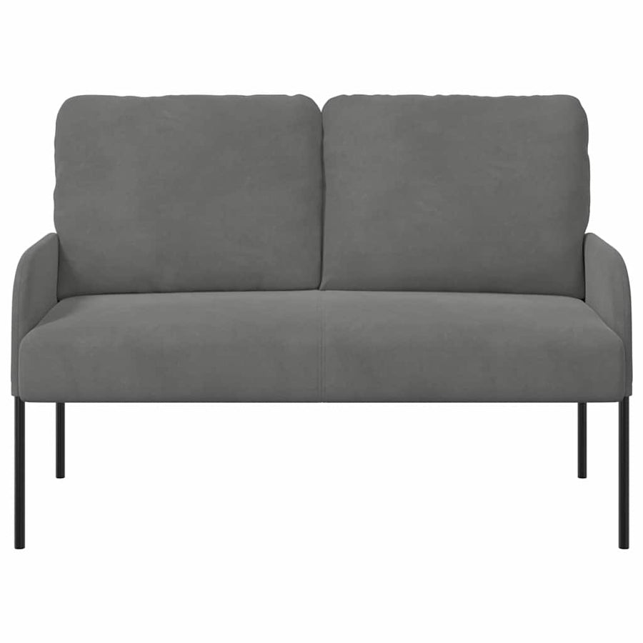 Banken met kussen 110cm Donkergrijs Multiplex