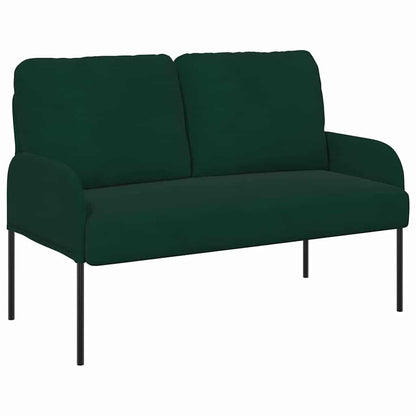 Banken met kussen 110cm Donkergroen Multiplex