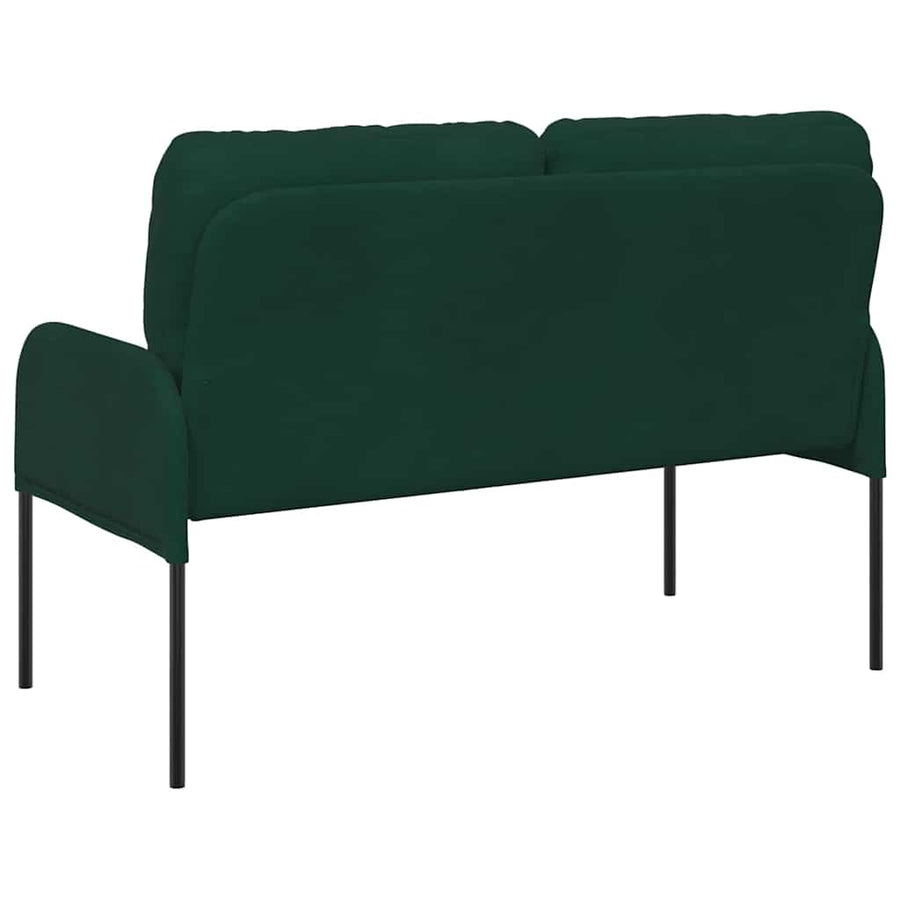 Banken met kussen 110cm Donkergroen Multiplex