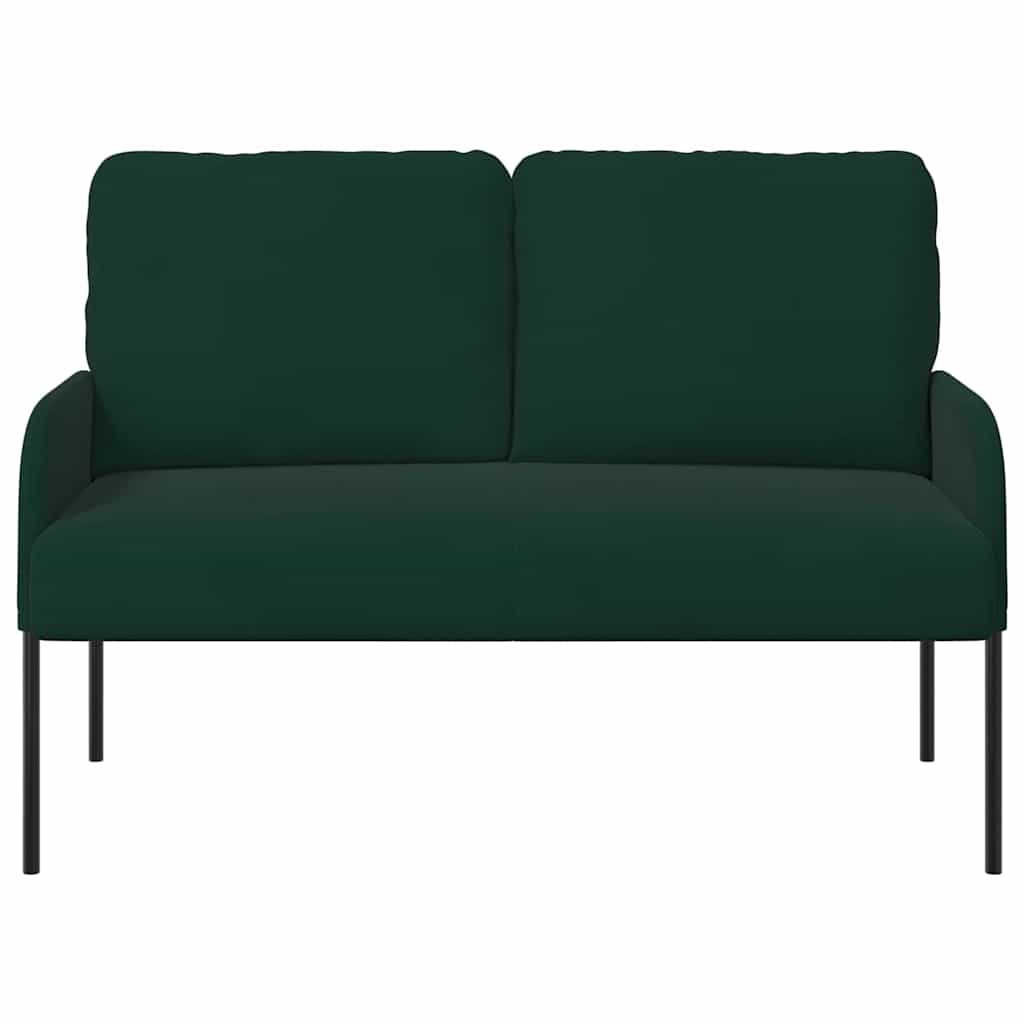 Banken met kussen 110cm Donkergroen Multiplex