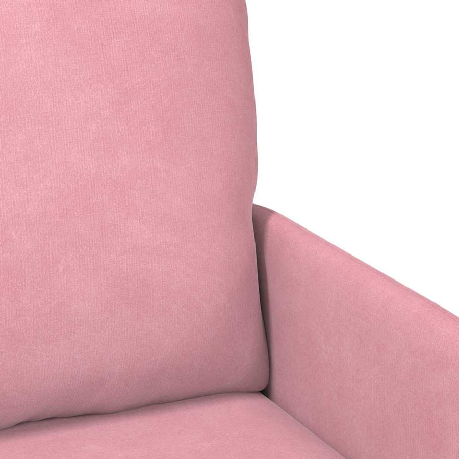 Banken met kussen 110cm Roze Multiplex