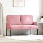 Benches with cushion 110cm Pink Plywood
