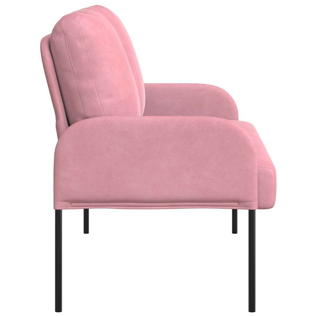 Banken met kussen 110cm Roze Multiplex