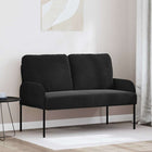 Benches with cushion 110cm Black Plywood