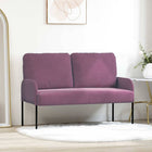 Benches with cushion 110cm Purple Plywood