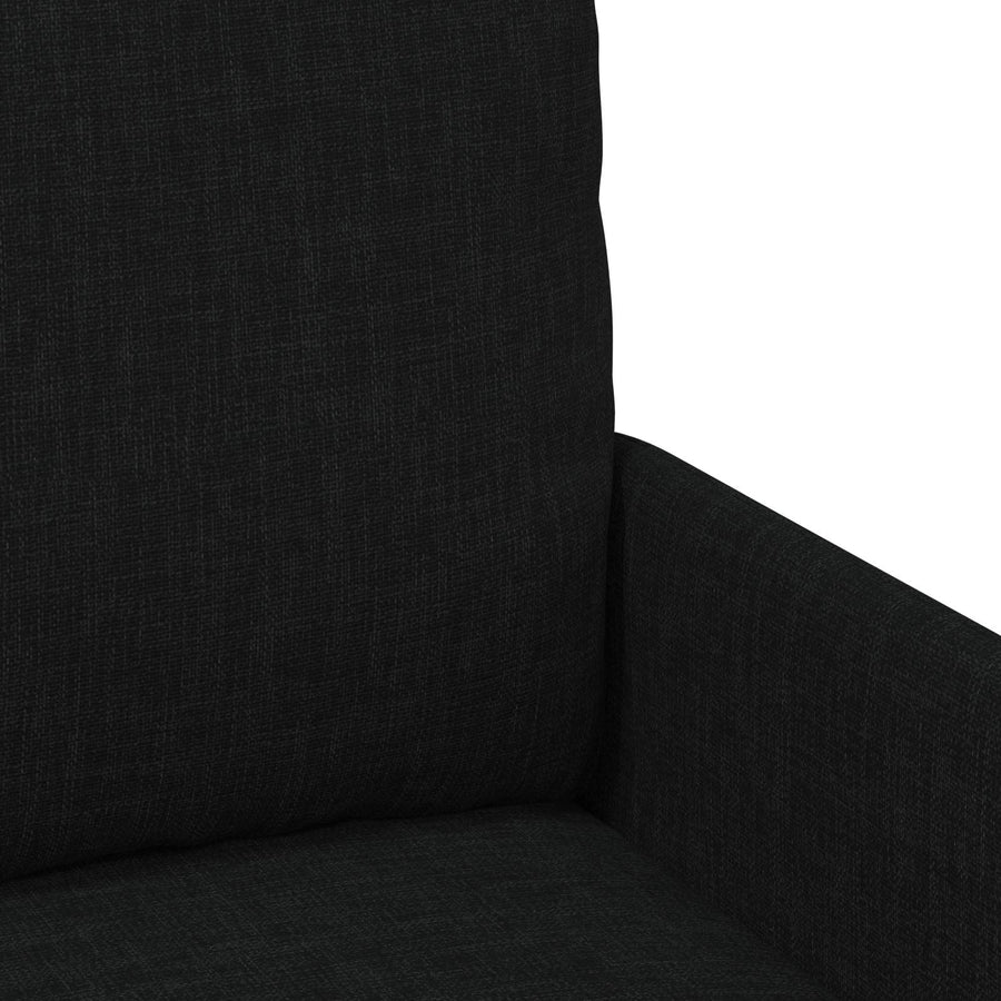 Sofa-Sets met kussen 3 pcs Zwart 115 x 56 x 80 cm Multiplex